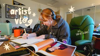 channel intro // artist vlog 01
