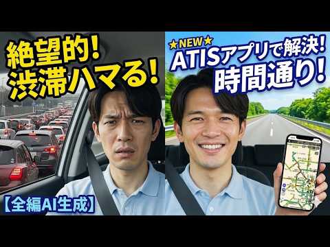 渋滞情報ATIS（アティス）高速道路・一般道・道路規制情報 video thumbnail