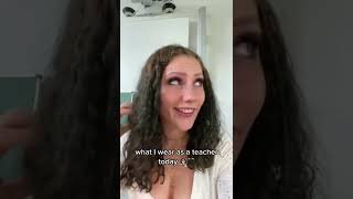 Would you want me to teach you???‍?? #teacheroutfit #outfitideas #teacher #usa_tiktok