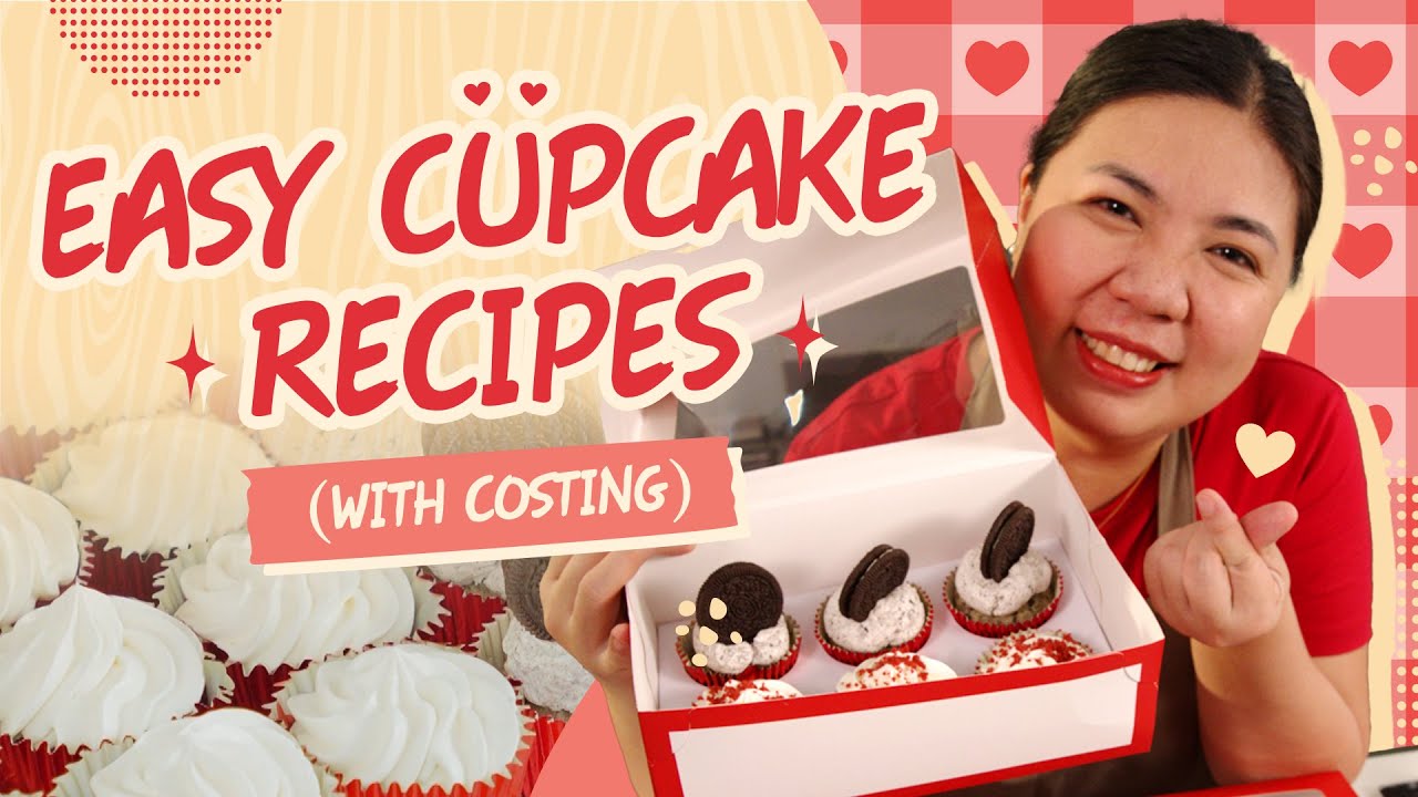 Cupcake Recipes pang Business feat. @NinaBacani (with costings!) | Madiskarte Moms PH