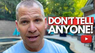 Why you shouldn't tell anyone about your YouTube channel! (2025 UPDATE)