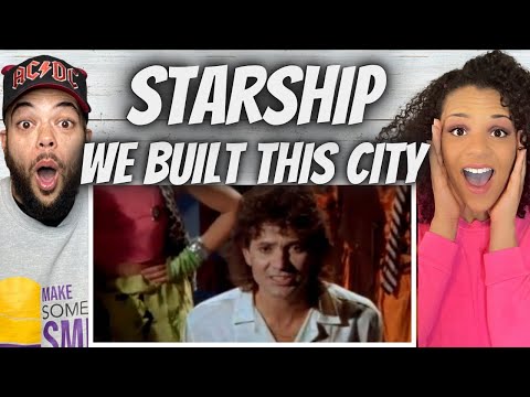 WOW!| FIRST TIME HEARING Starship  - We Built This City REACTION