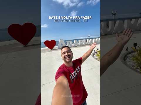 ROTEIRO  BATE E VOLTA EM ARARUAMA! 🌊 #roteiro #viagem #riodejaneiro