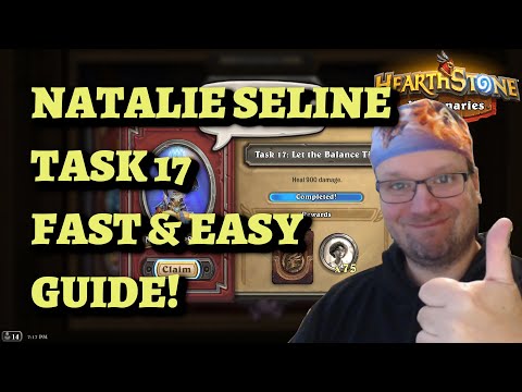 How to Complete Natalie Seline Task 17: Heal 900 Damage (Hearthstone Mercenaries)