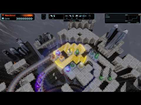 Defense Grid 2 - Mission 9 - Precipice - Practice - Normal - Gold
