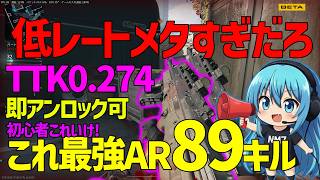 【CoD:MW4】初心者おすすめ！！硬すぎ環境メタ変わりすぎてこれがAR最強でした89キル