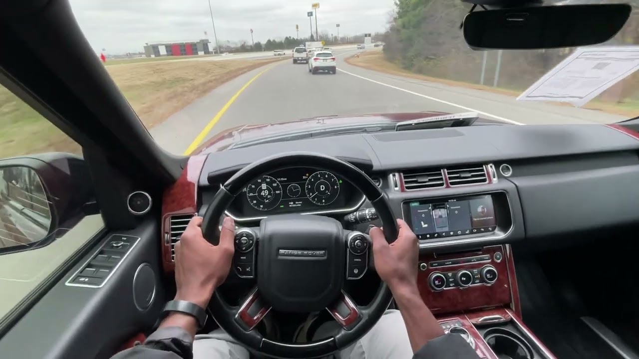 2017 Range Rover HSE Supercharged V6 POV Test Drive ...