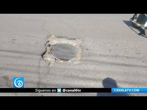 Video: Persisten baches en avenida Hacienda de Valparaíso en Santa Bárbara, Ixtapaluca