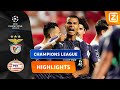 GAKPO HAALT VERWOESTEND UIT! ⚽️? | Benfica vs PSV | Champions League 2021/22 | Samenvatting