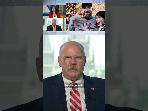Chiefs head coach's marriage advice for Taylor Swift and Travis Kelce