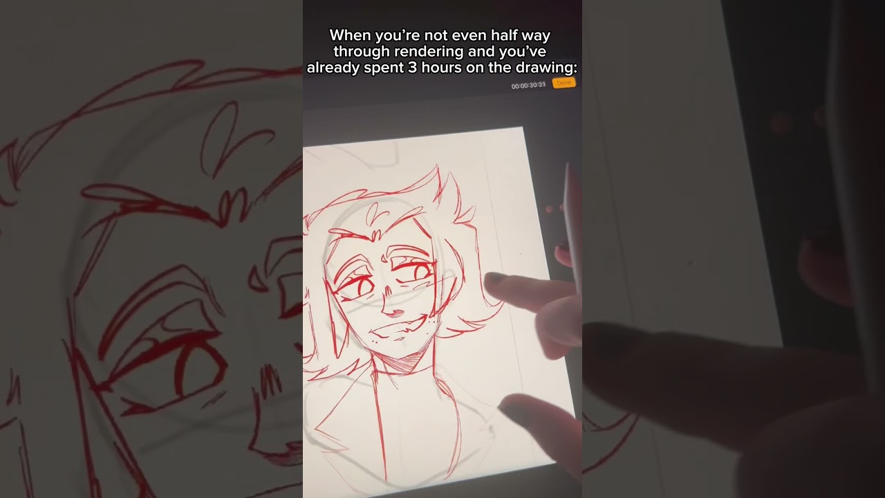 Where the digital artists that can relate to this at?? #artprocess #artmeme #okkoletsbeheroes