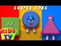 Shapes Song We Are Shapes 3d Shapes Kids Tv Learning Videos