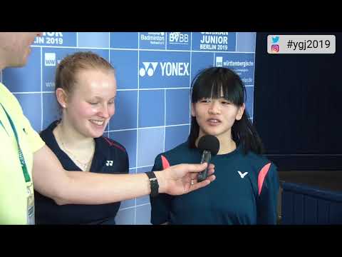 GJTV2019 // Interview // Leona Michalski/Thuc Phuong Nguyen (GER)