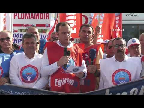 Öğretmene Saygı Eylemleri-İzmir Basın Açıklaması-02.09.2022 | EĞİTİM İŞ