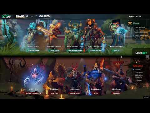 FNATIC VS OG.SEED - DOTA Summit 12 - Group Stage