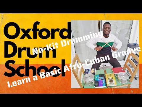 No-Kit Drumming: Learn an Afro-Cuban Drumming Groove!