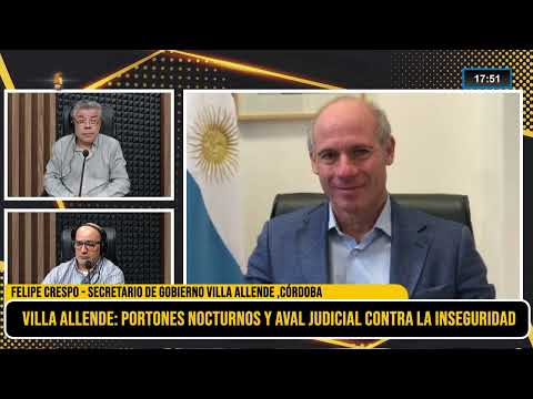 Felipe Crespo - secretario de gobierno villa Allende ,Córdoba