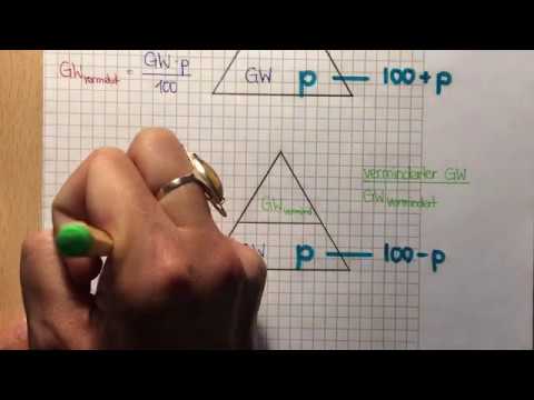 Vermehrter und verminderter Grundwert