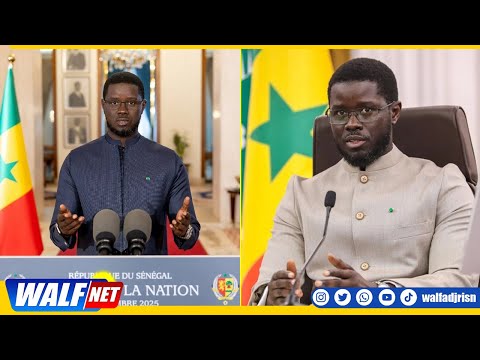 Intégralité du discours wolof du président Bassirou Diomaye Faye