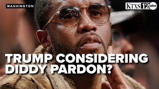 White House denies Trump is planning pardon for Diddy