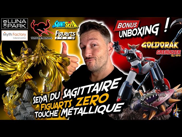 Vídeo relacionado con TAMASHII NATIONS Sagittarius Seiya Fig. 25 cm Saint Seiya figuarts Zero Touche metallique