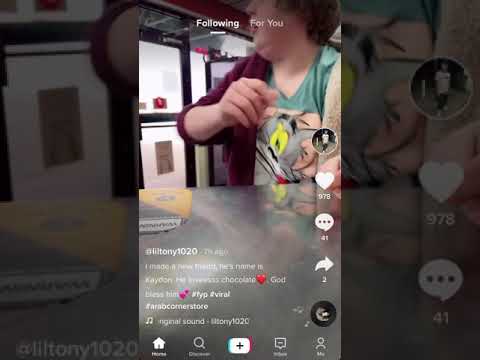 All he want is he’s chocolate milk😂