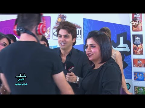 شاهد بالفيديو.. بسبب الغيرة على خطيبها .. ديانا تضرب احدى عروسات برنامج #طباب_خير !!