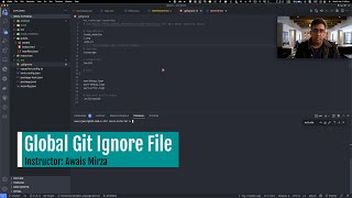 How to ignore folder and files globally using global .gitignore