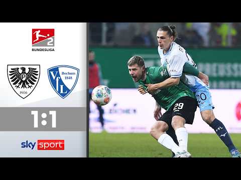 SCP kämpft sich zum Remis! | SC Preußen Münster - VfL Bochum 1848 | Highlights – 2. Bundesliga 25/26