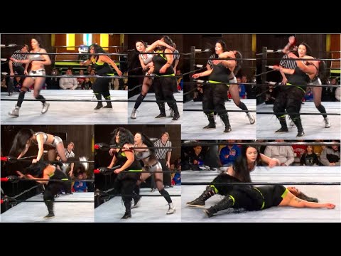 Elayna Surprises Paloma With A Spinning Elbow Death Drop