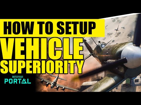 How to make your OWN custom vehicle Superiority Mode - Battlefield 2042 Portal Rules Editor