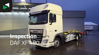 Camion pentru transport containere DAF XF 480 6X2 BDF FAN Lift+Steering Axle SSC Retarder Automatic Eur | Imagine 4 - Autoline