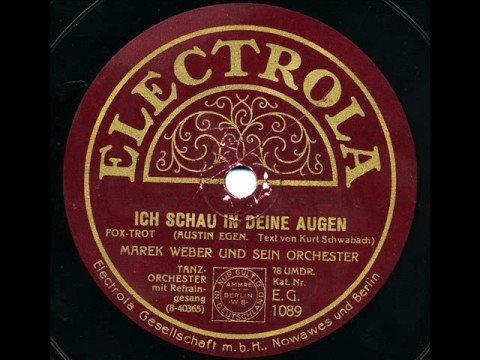 Marek Weber: Ich schau in deine Augen