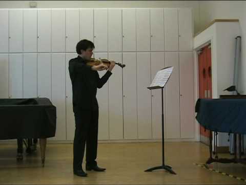 Elégie for Solo Violin (Tanguy)
