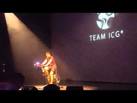 Finale 7h IndoorCycling in Fürth 2015 T.Schweizer