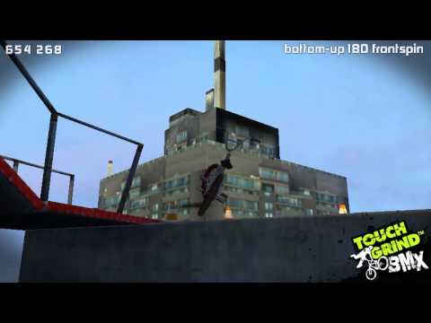 BMX Glitch On Skyline (Gets you more points) - Touchgrind BMX