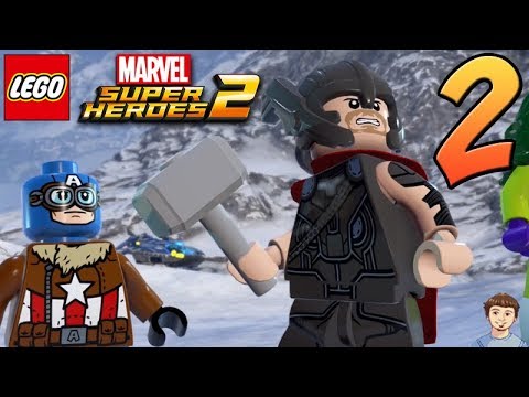 LEGO Marvel Super Heroes 2 Walkthrough - PART 2 - Zombie Captain America & The Presence Boss Fight!