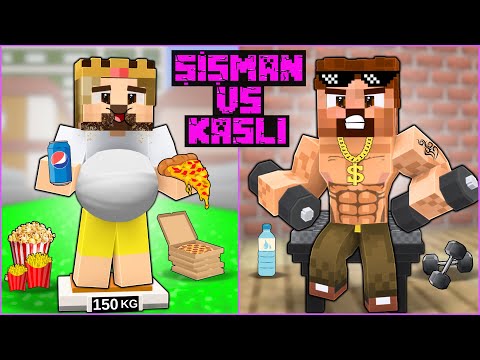 KASLI ARDA VS ŞİŞMAN RÜZGAR! 😂 -Minecraft