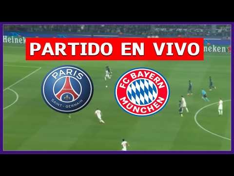 ✅ PSG vs BAYERN MUNICH EN VIVO LIVE EN ESPAÑOL 🏆 LUIS DIAZ JUEGA SEMIFINAL CHAMPIONS LEAGUE
