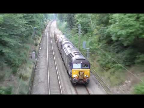 57303/57301 6k73 Sellafield - Crewe flasks, 23rd - 25th August 2016