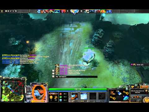 Crazy Insane People on Dota 2 Voice Chat - Storm Spirit vs Huskar dual midlane
