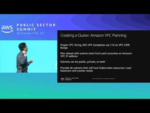 Running Kubernetes with Amazon EKS