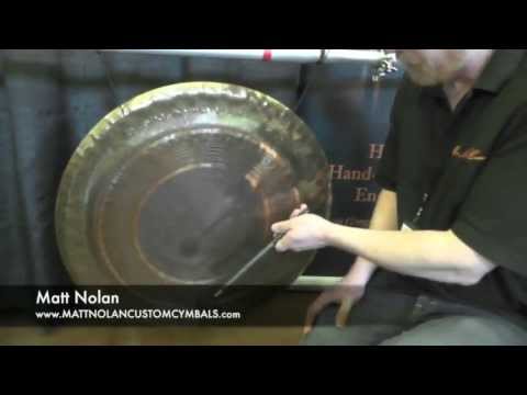 Matt Nolan Custom Cymbals @ 2013 Chicago Show