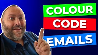 🟡🔴🟠🟣🔵🟢 How to Colour Code Outlook Emails