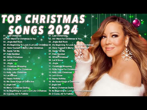 All I Want For Christmas Is You 🎄 Top 100 Christmas Songs of All Time 🎄🎅 Merry Christmas 2024