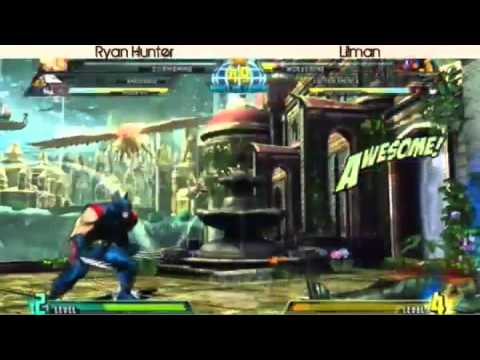 2-28-11 Ryan Hunter (Amaterasu/Hsien-Ko/Dormammu) vs Lilman (Wolverine/Cap America/Doom) 2 - MvC3