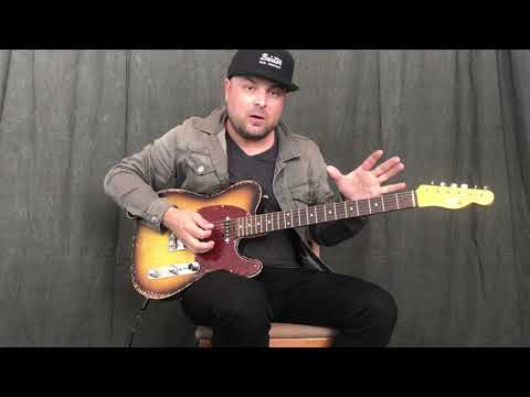 Mapping out triads and two note melody ideas on guitar