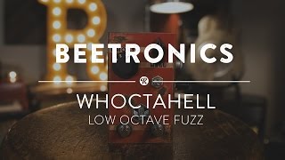 Video thumbnail for Beetronics WhoctaHell Low Octave Fuzz | Reverb Demo Video by Reverb
