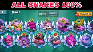 Snake Rivals ALL SNAKES 100% Collection COMPLETE!
