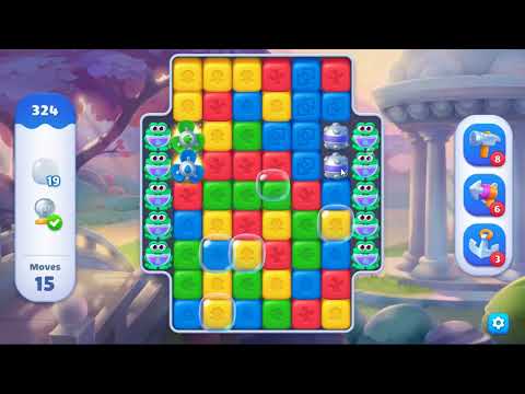 Fishdom Blast Level 324 - NO BOOSTERS GAMEPLAY 🐠 | SKILLGAMING ✔️